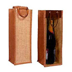 Manufacturers Exporters and Wholesale Suppliers of Jute Wine Bags Kolkata West Bengal